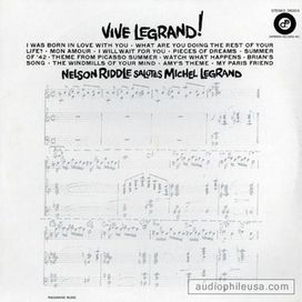 Vive Legrand! - Nelson Riddle Salutes Michel Legrand - 1973 • Álbum