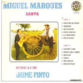 Miguel Marques Canta Jaime Pinto - 1978 • Álbum
