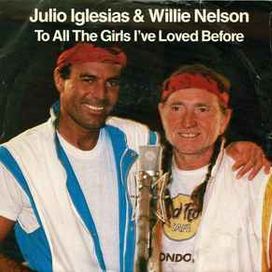 Lp Julio Iglesias &amp; Willie Nelson - 1984 • Coletânea