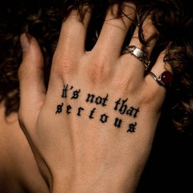 IT’S NOT THAT SERIOUS - 2021 • Sencillo/EP