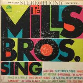 The Mills Bros. Sing - 1960 • Álbum