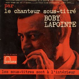 Le Chanteur sous-titré - 1961 • Single/EP