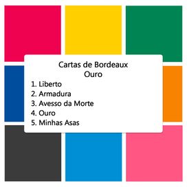 Ouro - Cartas de Bordeaux