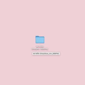 MI NIÑA (RubyRose_Am_98BPM) - 2023 • Sencillo/EP