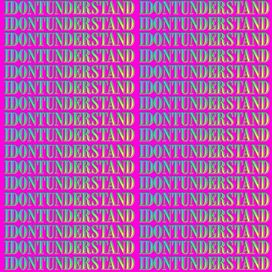 IDONTUNDERSTAND - 2023 • Sencillo/EP