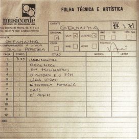Recomeço - 2001 • Álbum