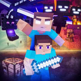 Rap do Ender Dragon, Herobrine e Wither Boss (Minecraft) - Ele Vigia Você - 2021 • Sencillo/EP