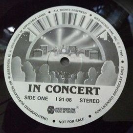 In Concert - 1991 • Álbum