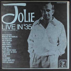 Jolie Live In '35 - 1970 • Álbum