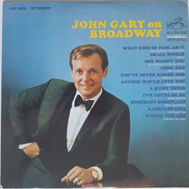 John Gary On Broadway - 1968 • Álbum