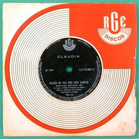 Razão de Paz Pra Não Cantar / Vivendo a Vida - 1969 • Sencillo/EP