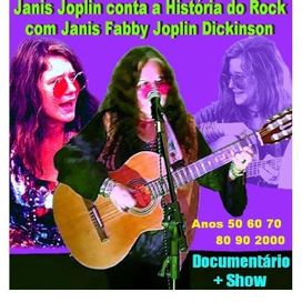 Janis Joplin conta a História do Rock com Janis Fabby Joplin Dickinson - 2019 • Álbum