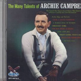 The Many Talents Of Archie Campbell - 1969 • Álbum
