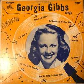Georgia Gibbs Sings - 1954 • Álbum