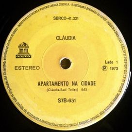 Apartamento Na Cidade / Esse Cara - 1973 • Sencillo/EP