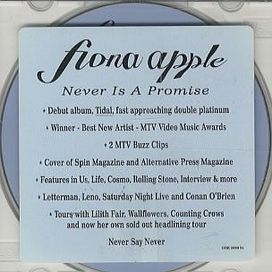 Never Is a Promise - 1997 • Sencillo/EP