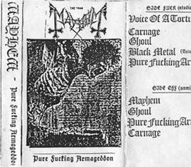 Pure Fucking Armageddon (demo) - 1986 • Álbum