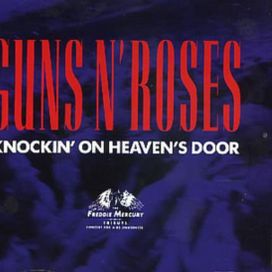 Guns N' Roses ‎– Knockin' On Heaven's Door - 1992 • Sencillo/EP