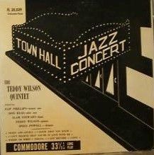 Town Hall Jazz Concert  - 1952 • Álbum