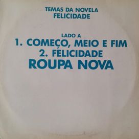 Tema da Novela Felicidade - Começo Meio E Fim / Felicidade - 1991 • Sencillo/EP