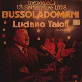 Bussoladomani Dal Vivo - 1978 • Álbum