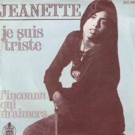 Je Suis Triste / L'inconnu Qui M'aimera - 1976 • Single/EP
