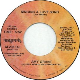 Singing A Love Song - 1981 • Single/EP