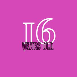 16 Years Old - 2012 • Single/EP
