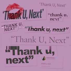 thank u, next  - 2018 • Single/EP