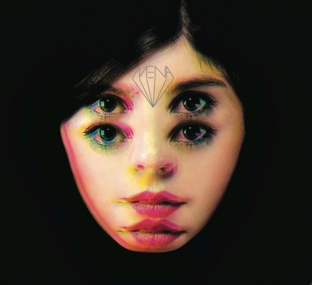 Cover art for "Luz de piedra de luna" by Javiera Mena