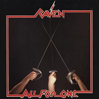 Portada de la canción "All For One", de Raven