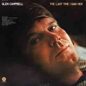 Portada de la canción "Rose Garden", de Glen Campbell