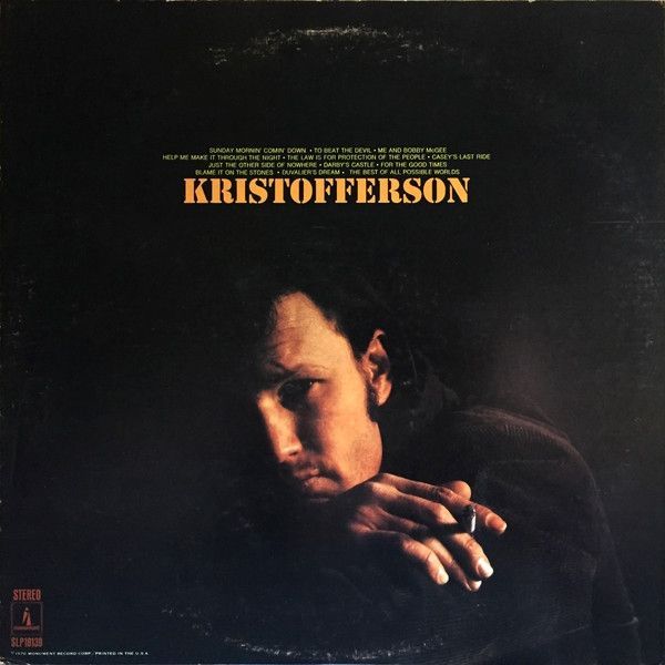 Portada de la canción "Help Me Make It Through the Night", de Kris Kristofferson