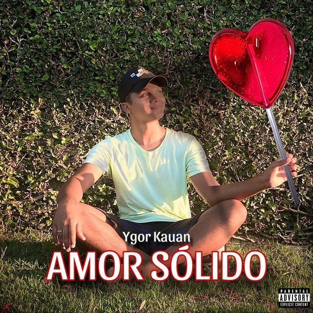 Portada de la canción "AMOR SÓLIDO", de Ygor Kauan