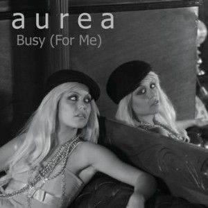 Portada de la canción "Busy (For Me)", de Aurea