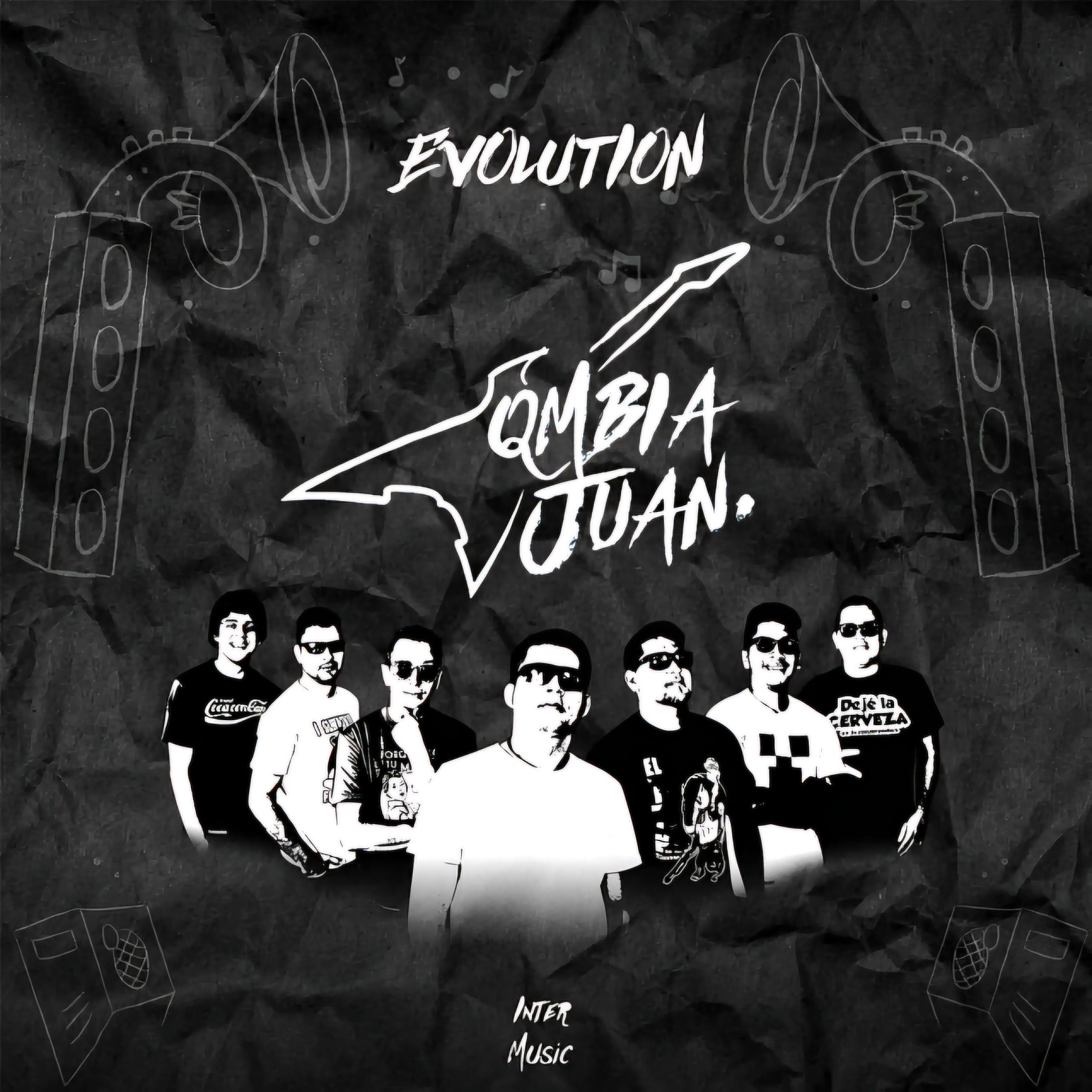 Portada de la canción "Ay, ¡Qué Vida!", de Qmbia Juan