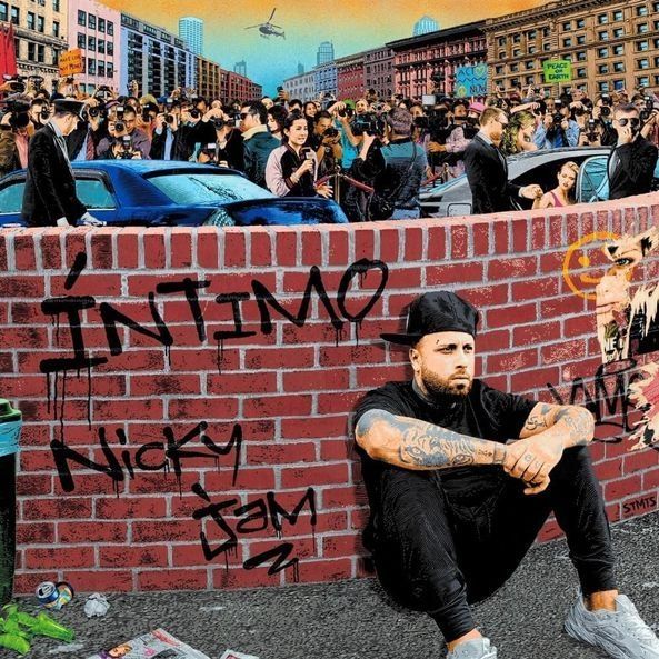 Portada de la canción "Atrévete", de Nicky Jam