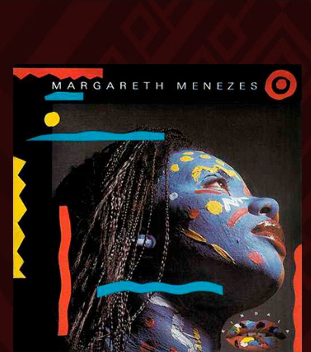 Portada de la canción "Me Abraça e Me Beija", de Margareth Menezes