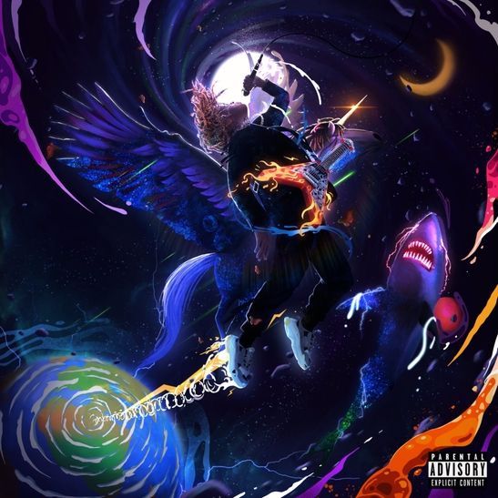 Portada de la canción "Frozen Ocean", de Trippie Redd