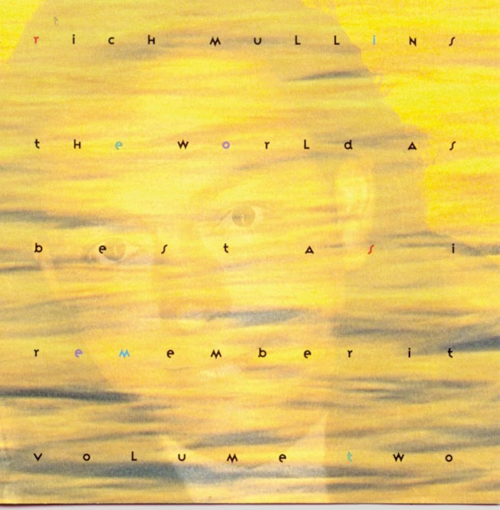 Cover art for "All The Way My Savior Leads Me" by Rich Mullins