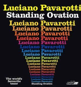 Portada de la canción "O Sole Mio", de Luciano Pavarotti