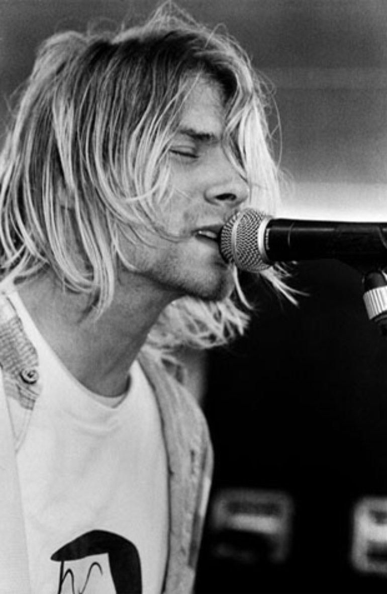 Foto de Kurt Cobain