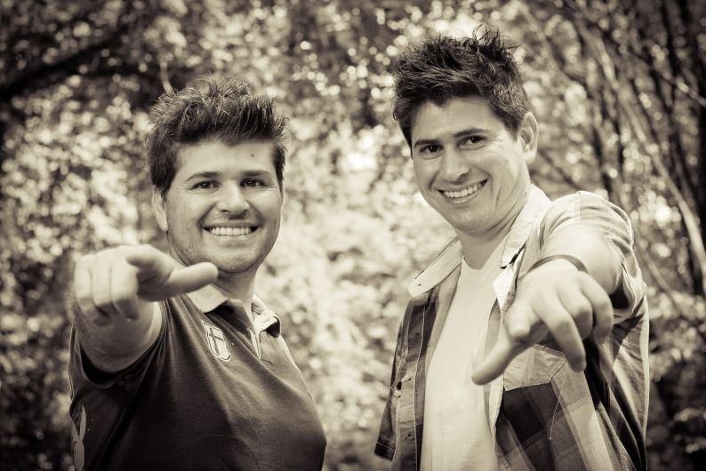 Foto de Kleber e Helder