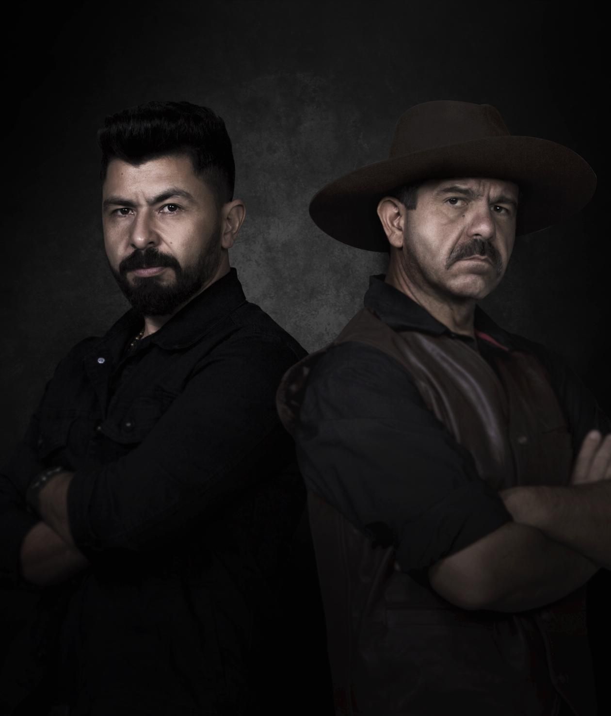 Foto de Victor Gregório e Marco Aurélio