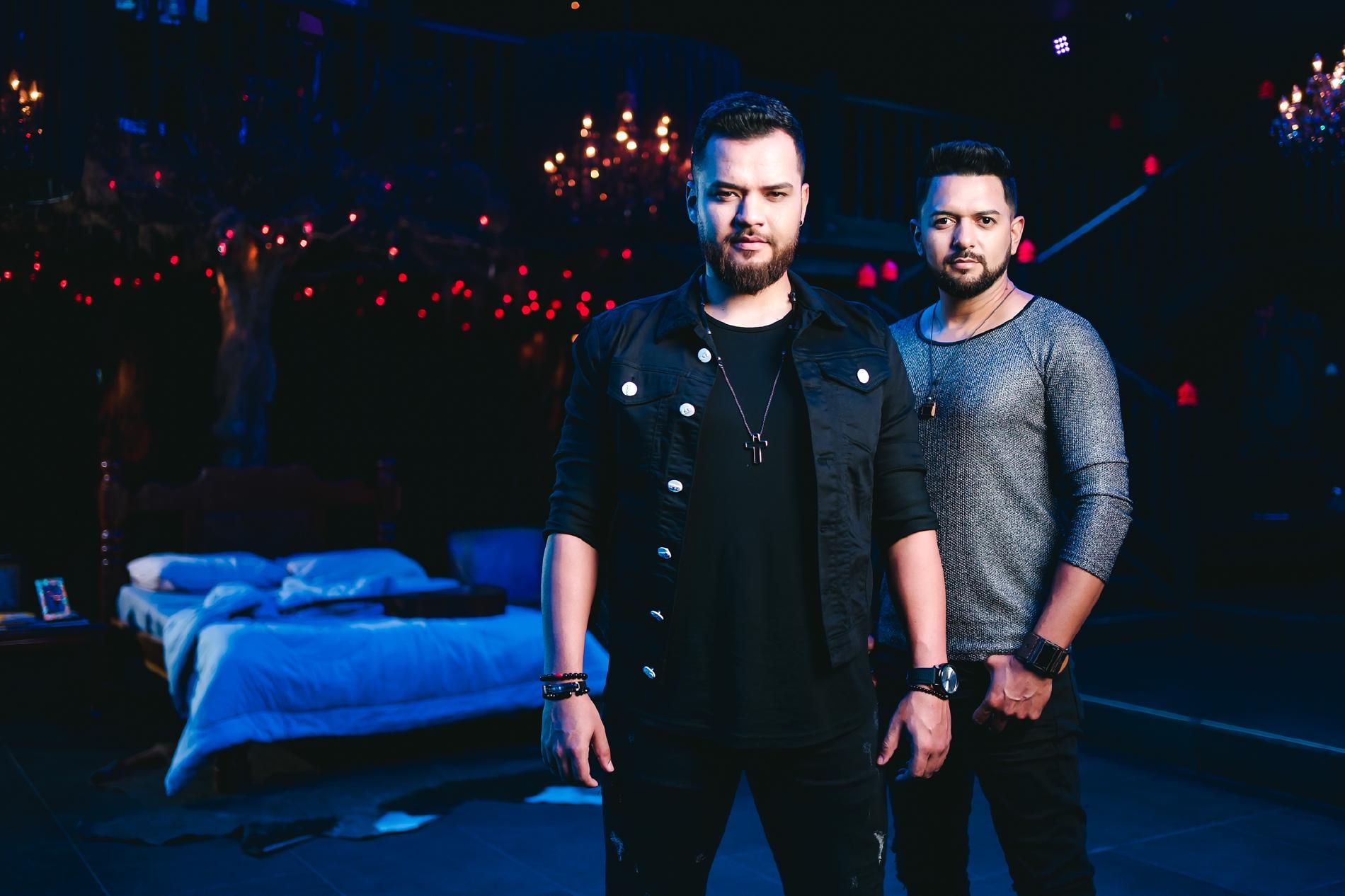 Foto de Zé Lucas e Benício