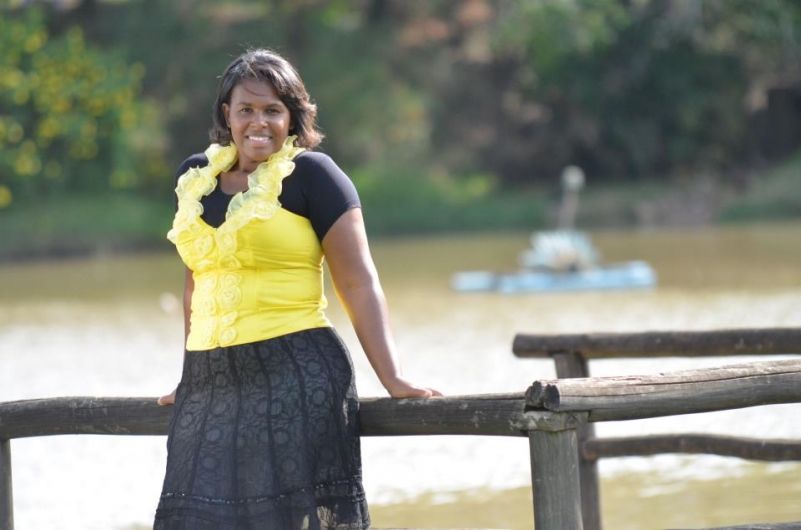 Foto de Cantora Edilaine Silva