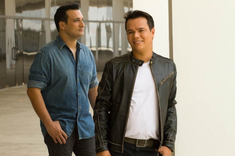 Foto de André e Marcílio