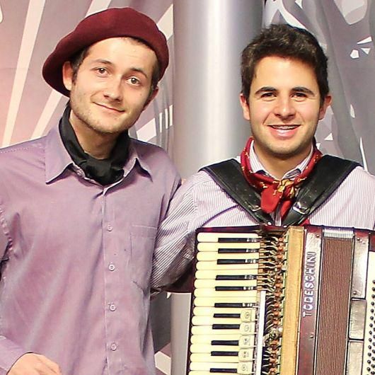 Foto de Germano Fogaça e Lawrence Wendt