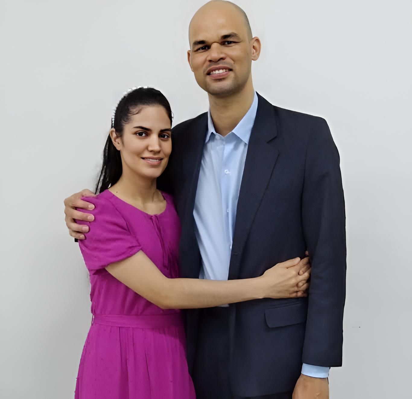 Foto de Quézia e Elionai