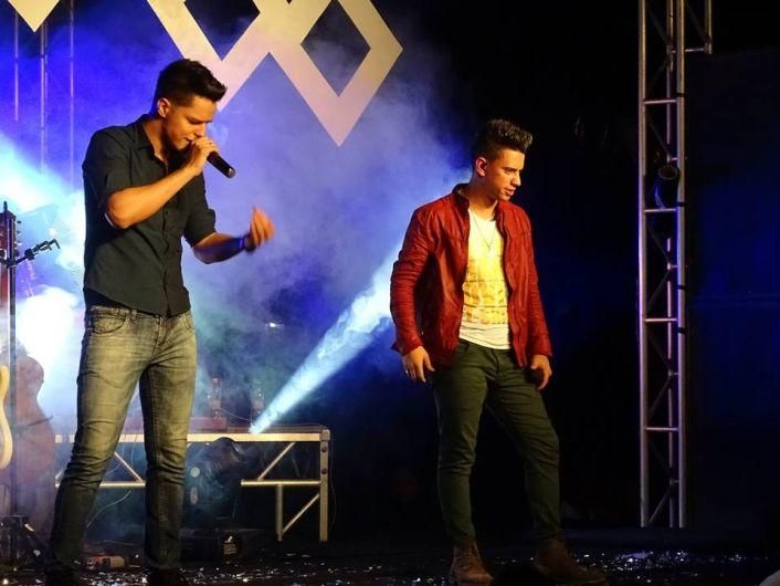 Foto de Allan e Maicon